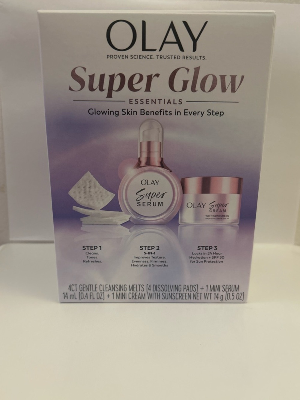 Olay Super Glow Essentials - Super Serum & Cream Set